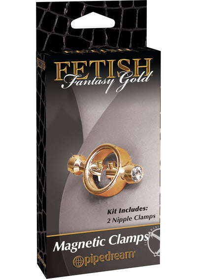 Gold Magnetic Nipple Clamps