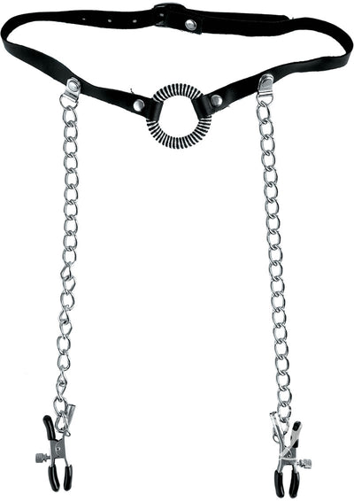 O Ring Gag and Nipple Clamps