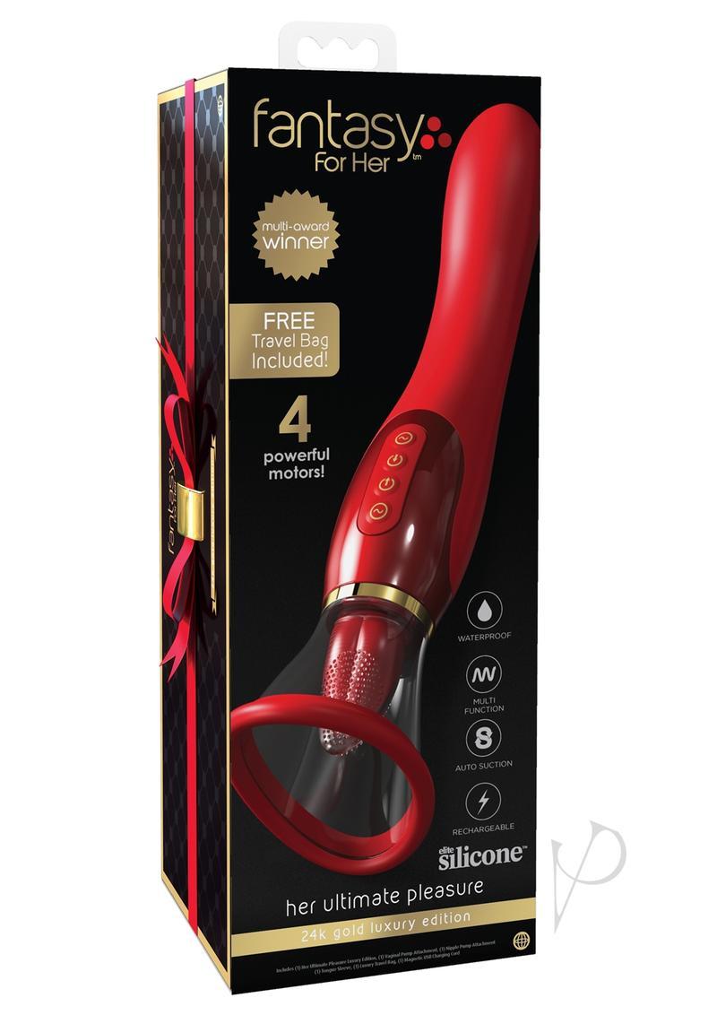 Her Ultimate Pleasure 24K Gold Edition - Red