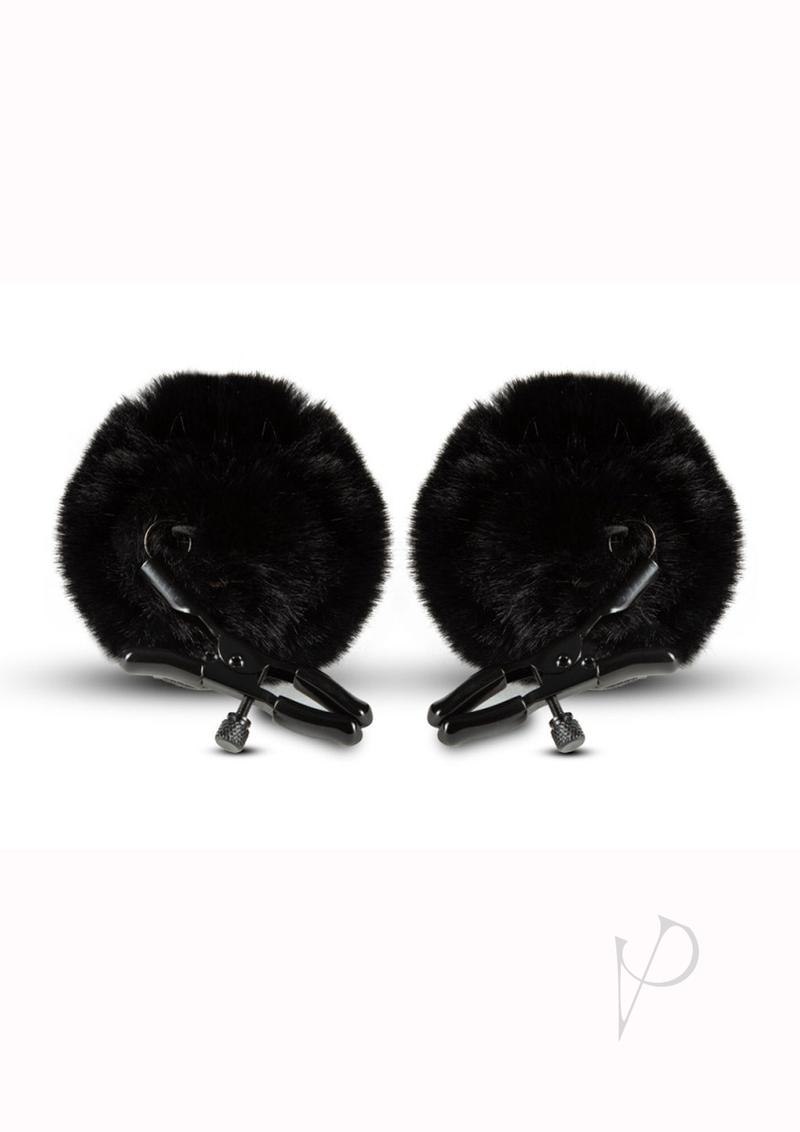 Noir Pom Nipple Clamps