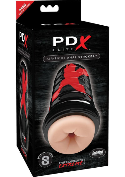 PDX Elite Air Tight Anal Stroker - Light/Black