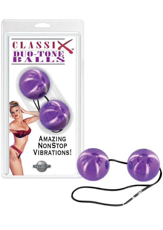 Classix Anal Duo Tone Balls Prpl(disc)