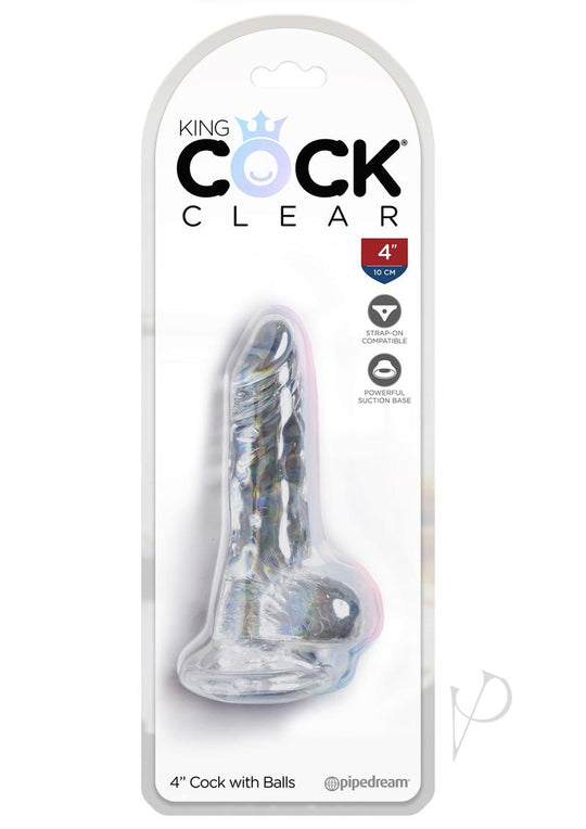 4" Cock W/Balls