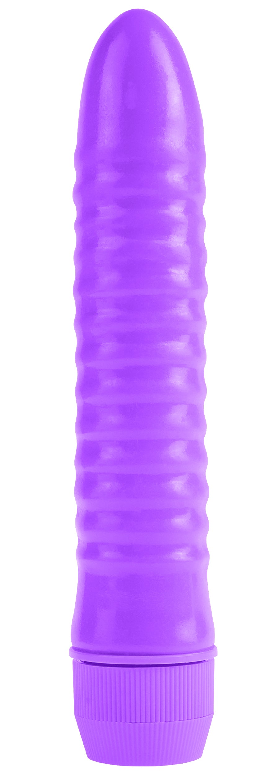 Neon Ribbed Rocket - Purple