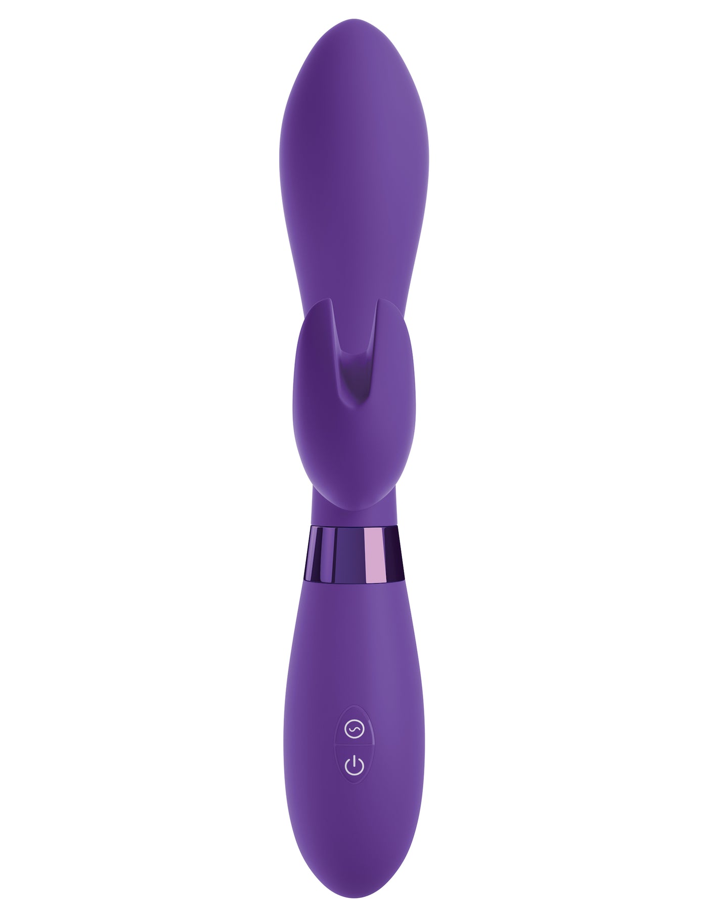 OMG! Rabbits #Bestever Silicone Vibrator - Purple