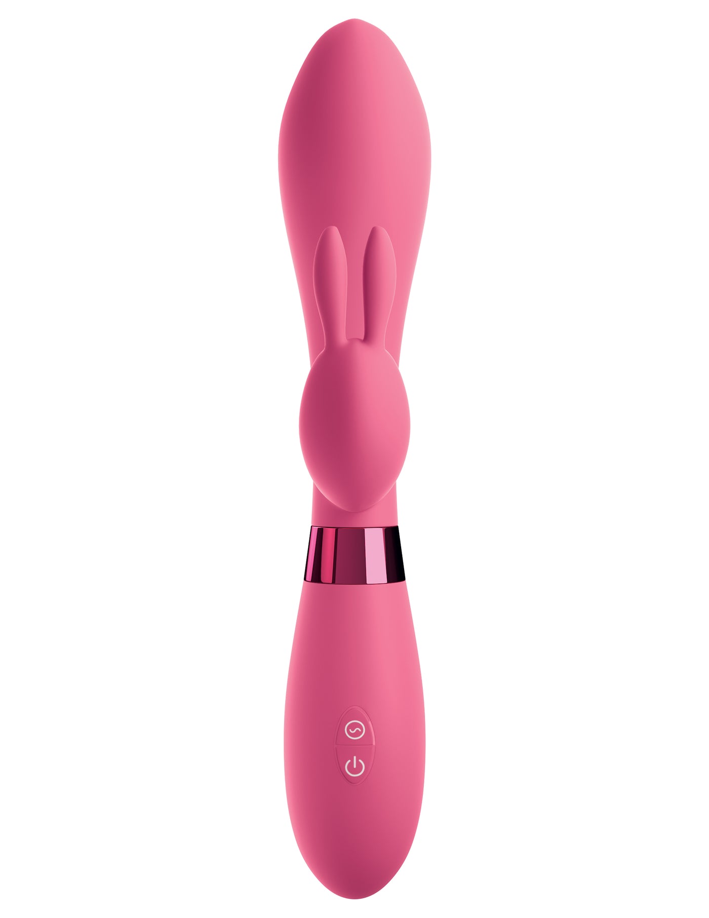 OMG! Rabbits #Selfie Silicone Vibrator - Pink