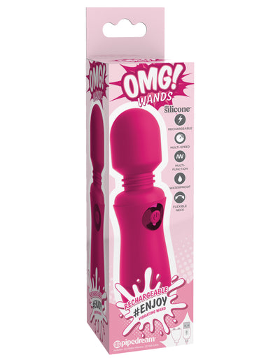 OMG! Wands #Enjoy Rechargeable Wand - Fuchsia