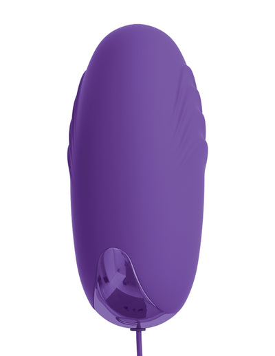 OMG! Bullets #Happy USB Vibrating Bullet - Purple