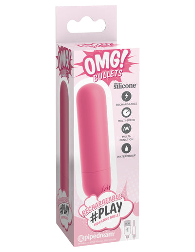 OMG! Bullets #Play Rechargeable Bullet - Pink