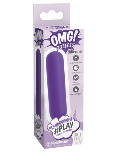 OMG! Bullets #Play Rechargeable Bullet - Purple