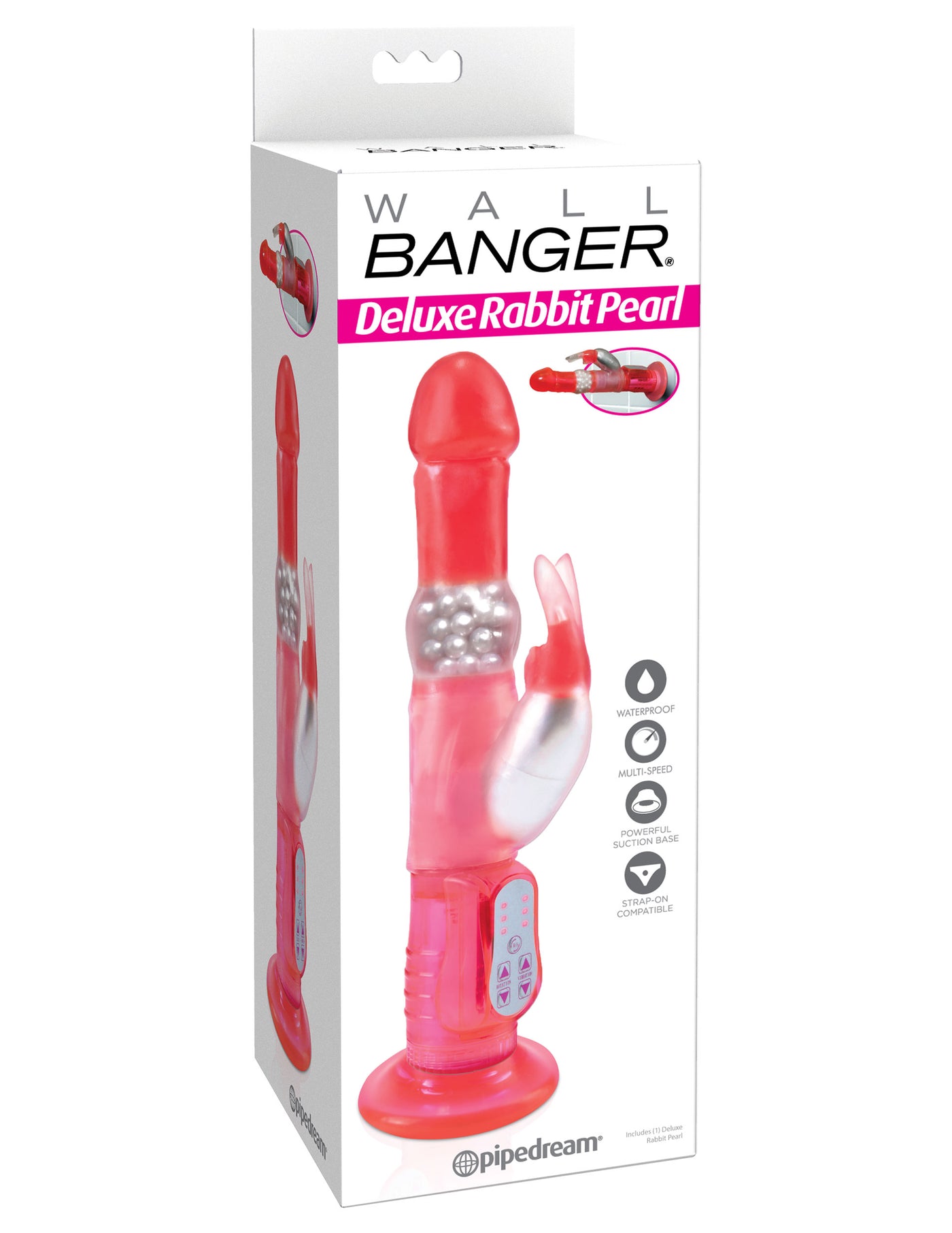 Wall Banger Deluxe Rabbit Pearl - Pink