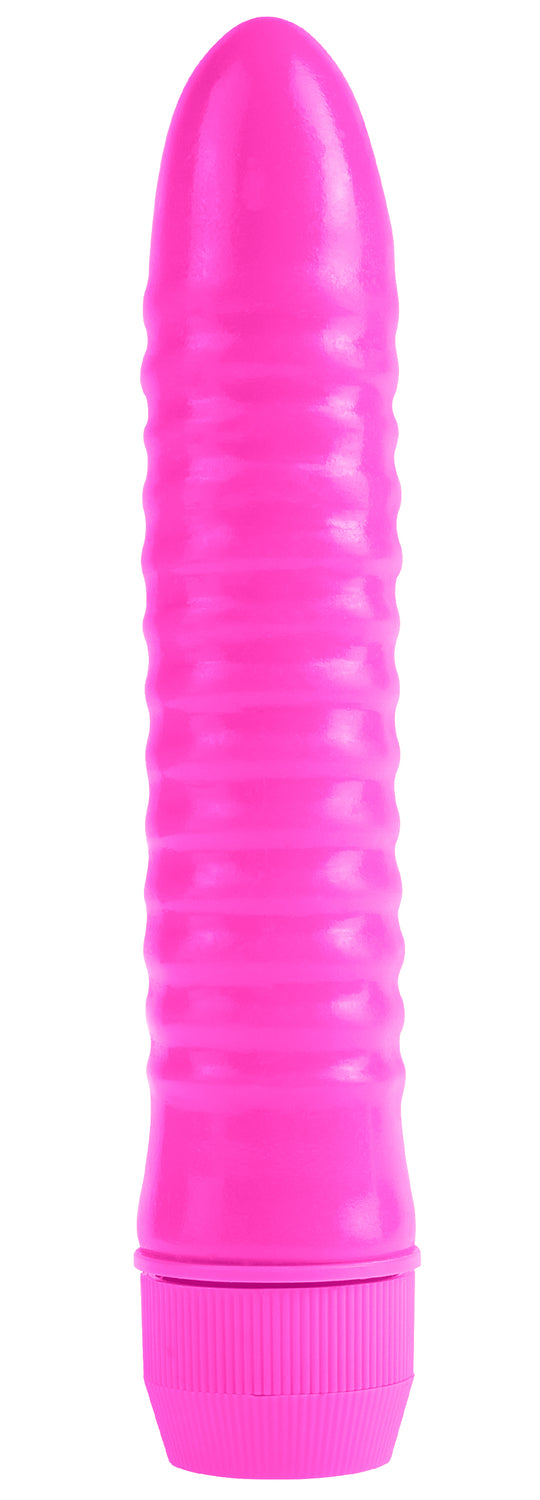 Neon Ribbed Rocket - Pink