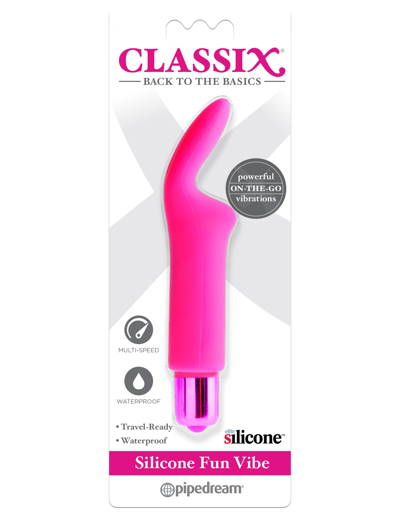 Classix Silicone Fun Vibe - Pink