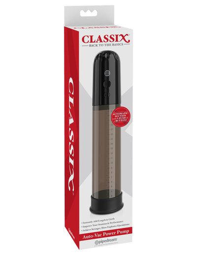 Classix Auto-Vac Power Pump - Smoke/Black