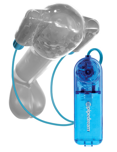 Classix Dual Vibrating Head Teaser - Blue