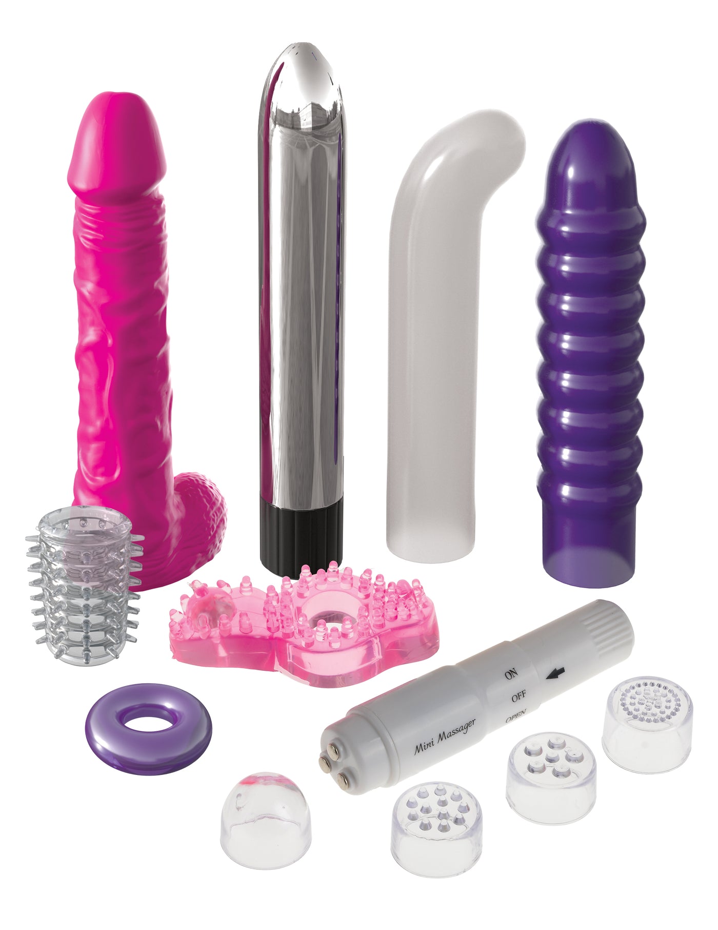 Pipedream Wet & Wild Pleasure Collection - Multi