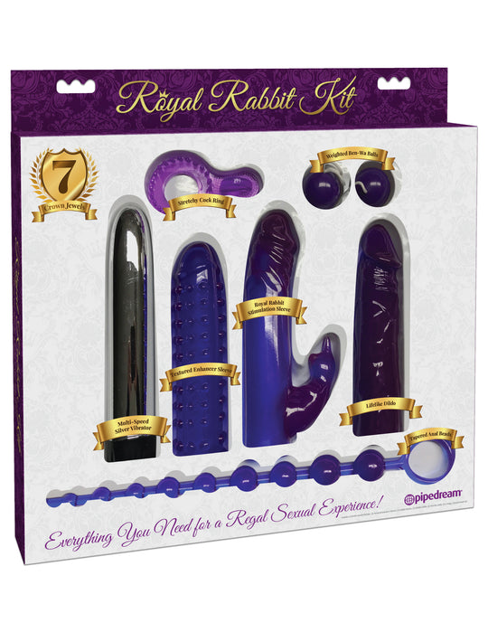 Pipedream Royal Rabbit Kit - Purple