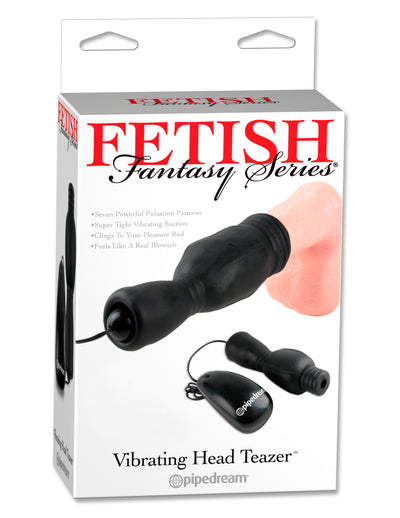 Fetish Fantasy Series Vibrating Head Teazer - Black