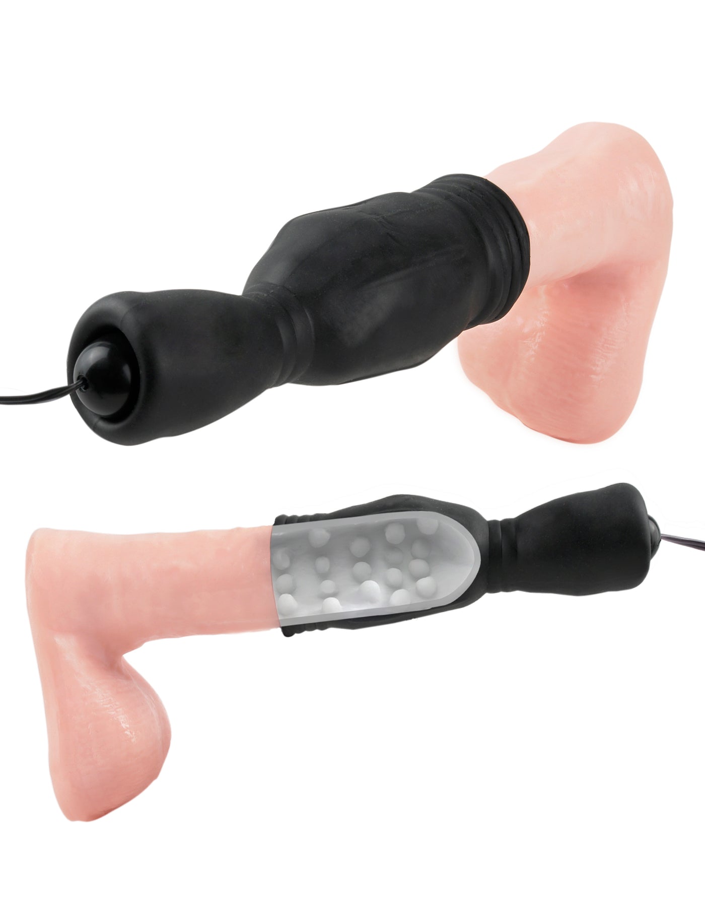 Fetish Fantasy Series Vibrating Head Teazer - Black