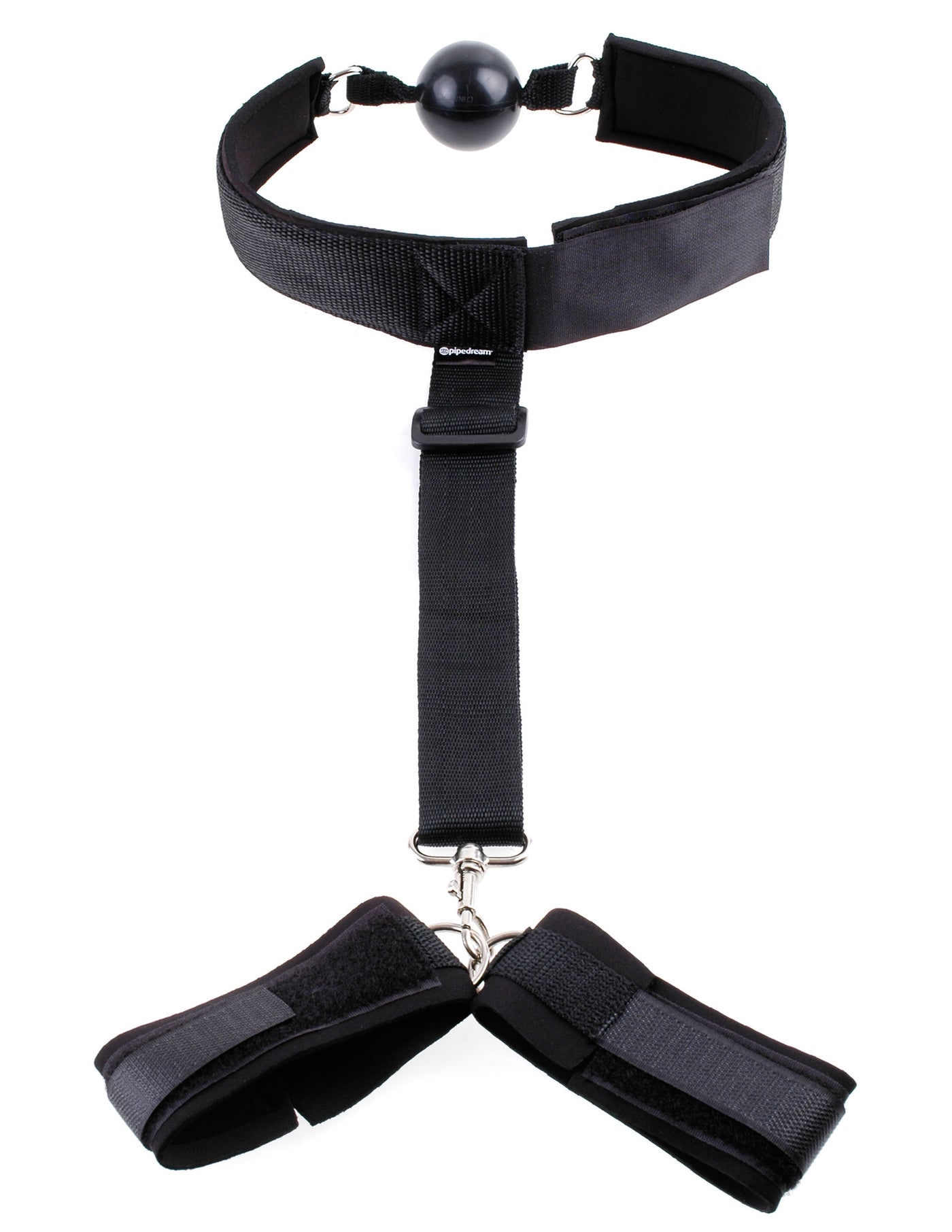 Fetish Fantasy Series Gag & Wrist Restraint - Black