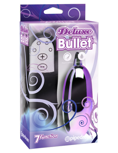 Pipedream Deluxe Multi Speed Bullet - Purple