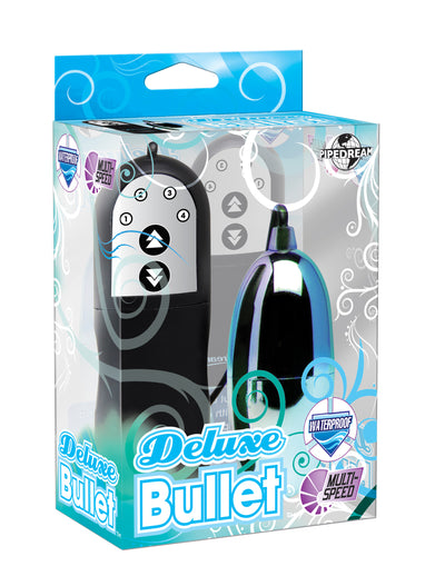 Pipedream Deluxe Multi Speed Bullet - Turquoise