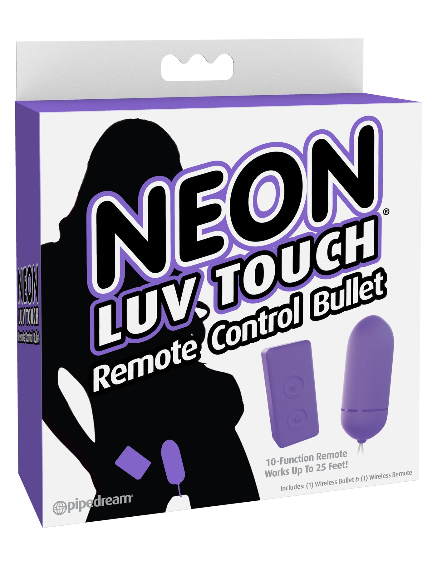 Neon Luv Touch Remote Control Bullet - Purple