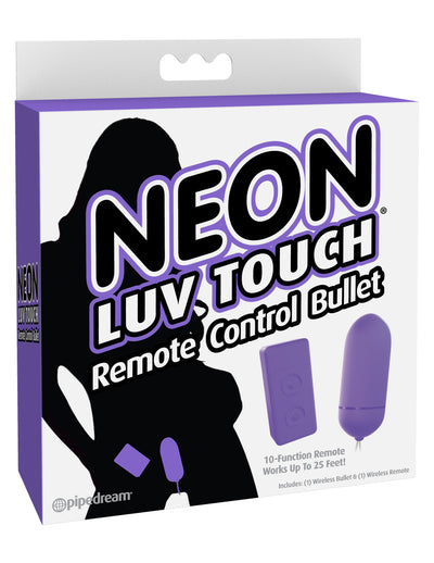 Neon Luv Touch Remote Control Bullet - Purple