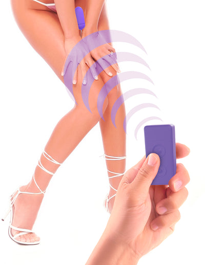 Neon Luv Touch Remote Control Bullet - Purple
