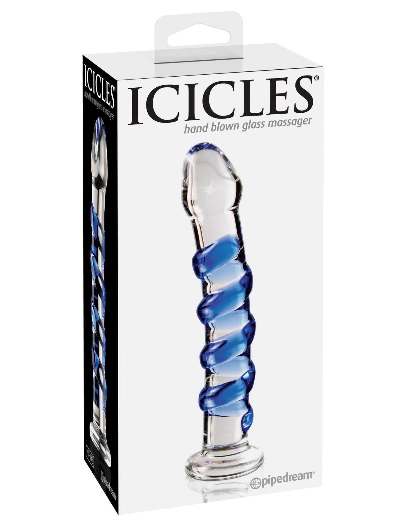 Icicles No. 5 - Clear/Blue