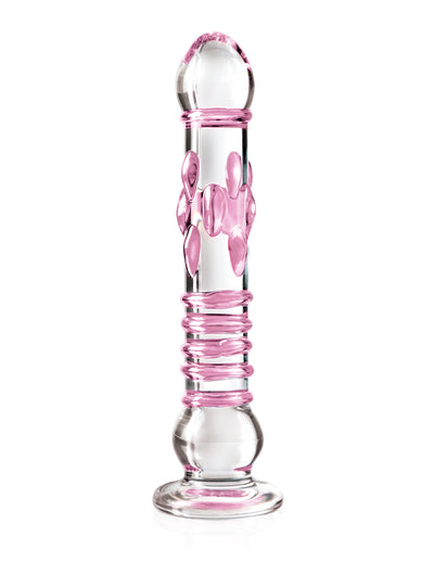 Icicles No. 6 - Clear/Pink