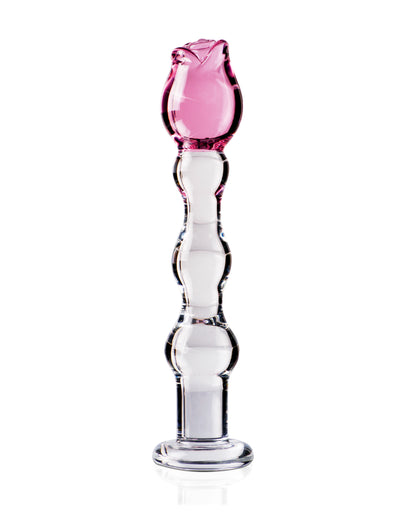 Icicles No. 12 - Clear/Pink