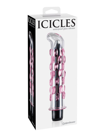 Icicles No. 19 - Clear/Pink