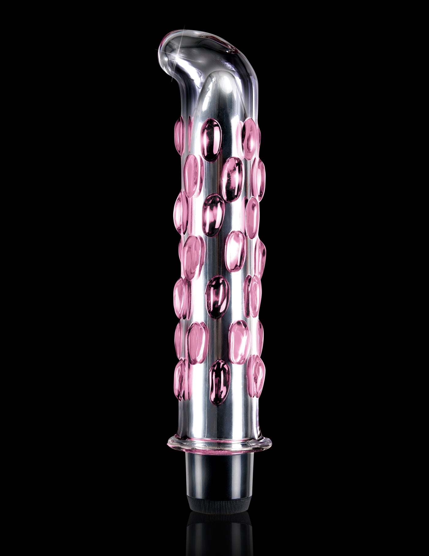 Icicles No. 19 - Clear/Pink