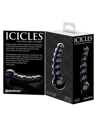 Icicles No. 66 - Black