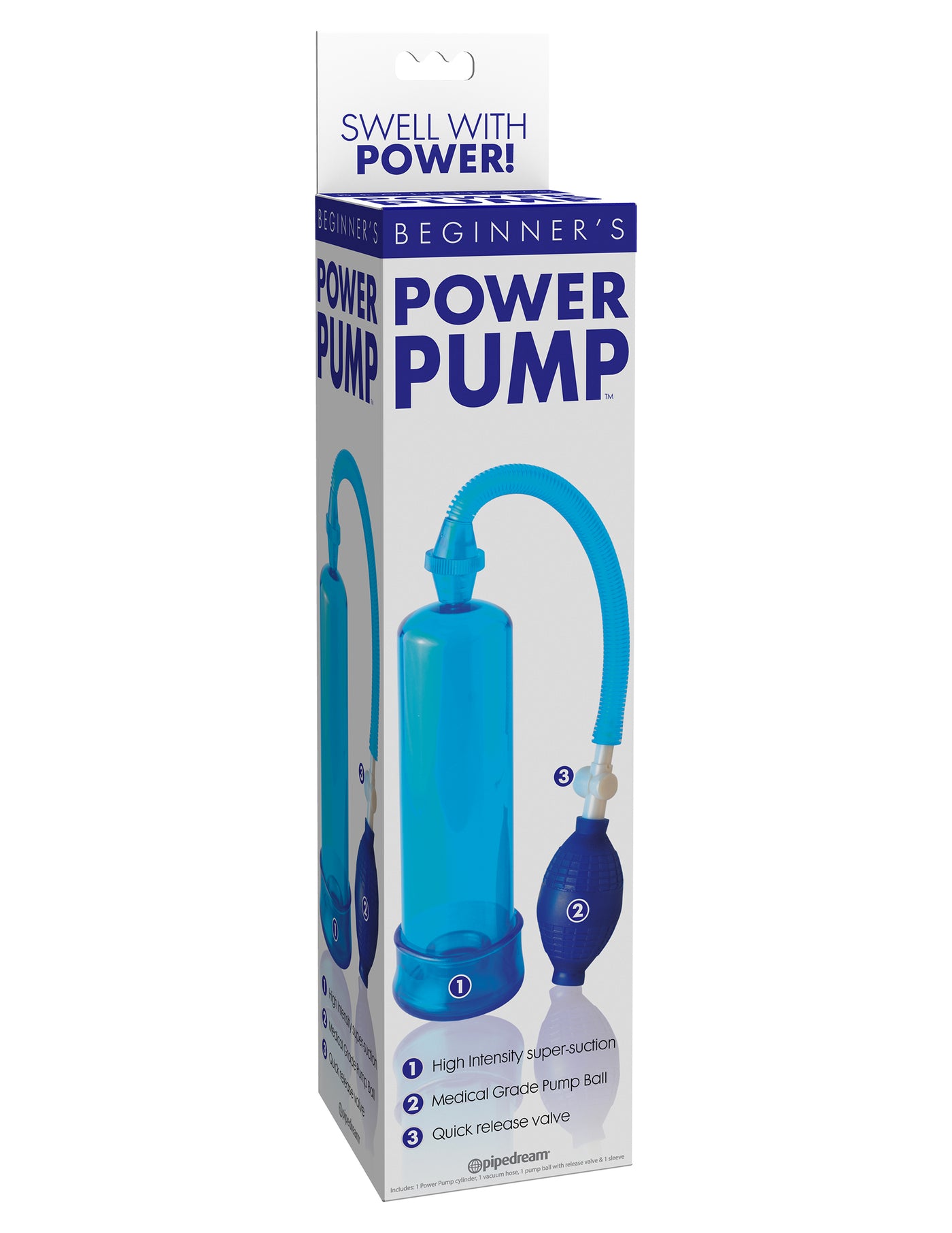 Pipedream Beginner's Power Pump - Blue