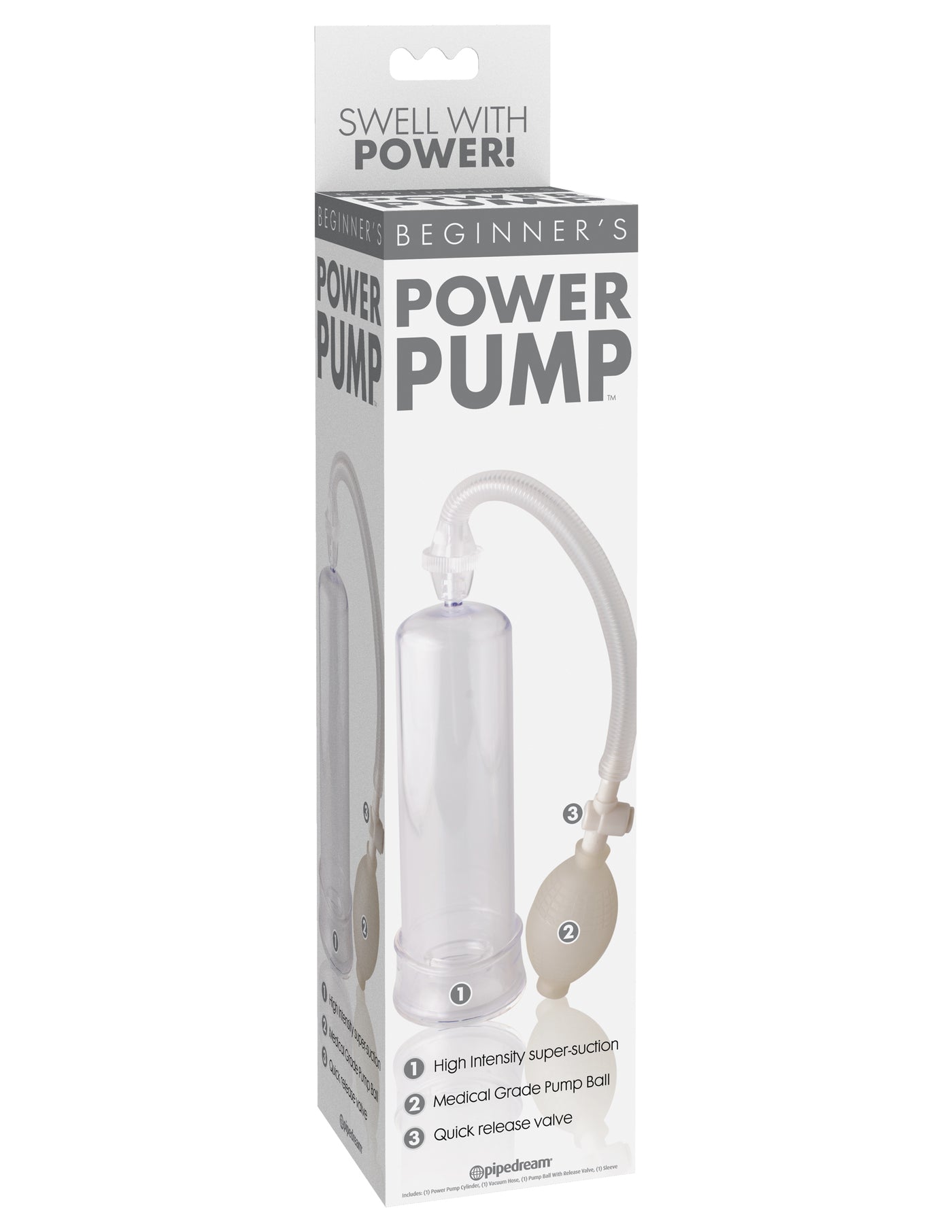 Pipedream Beginner's Power Pump - Clear