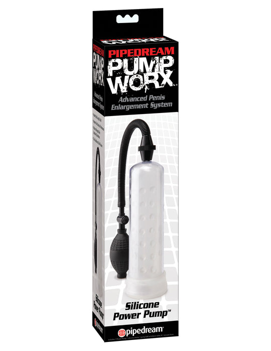 Pump Worx Silicone Power Pump - Clear/Black