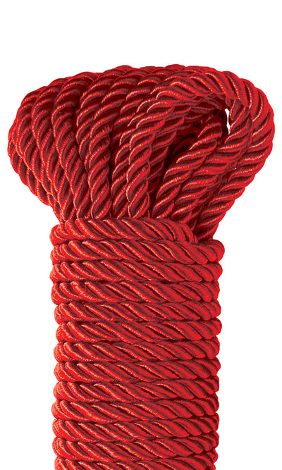 Fetish Fantasy Series Deluxe Silk Rope - Red