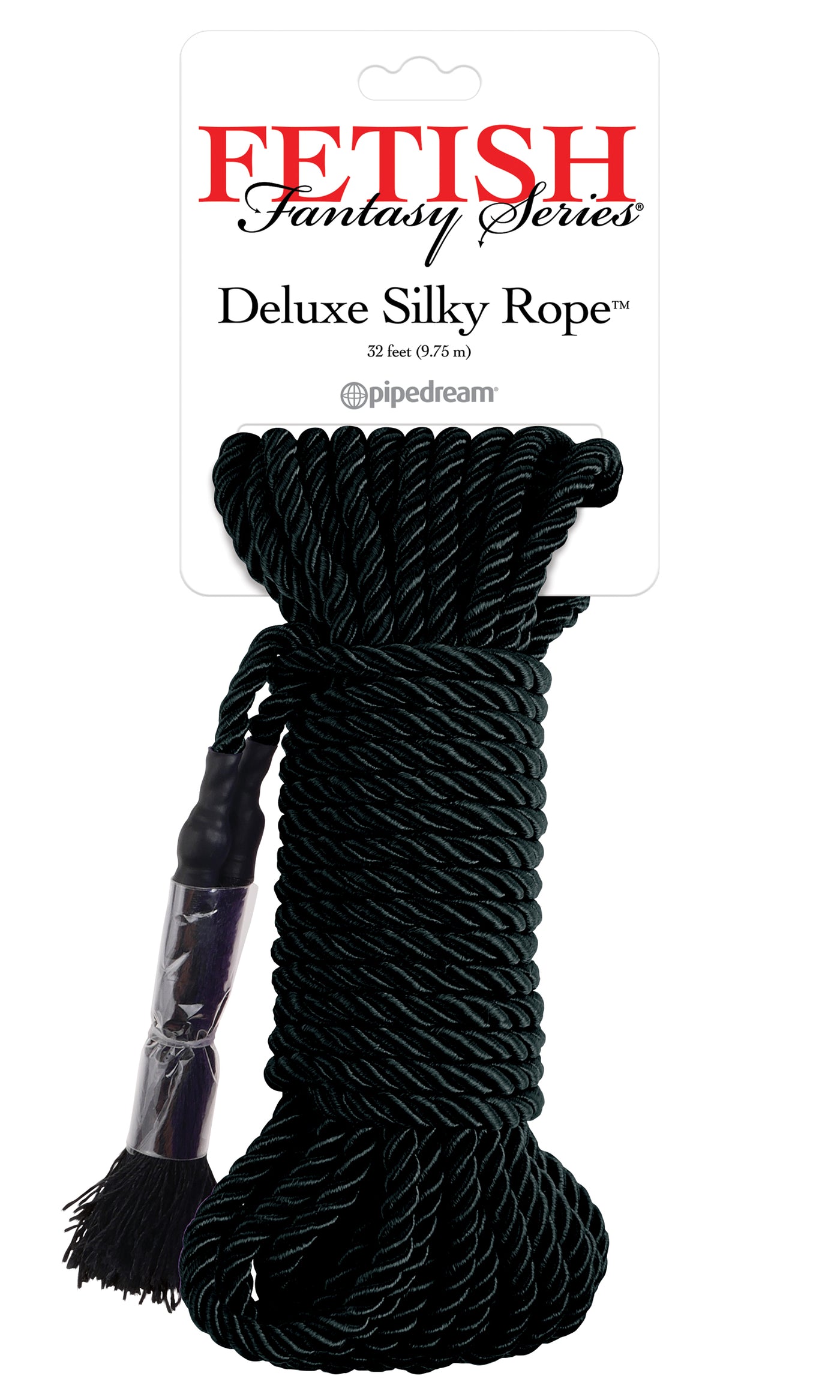 Fetish Fantasy Series Deluxe Silk Rope - Black