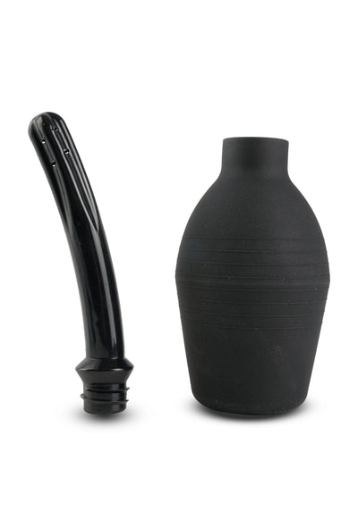 Fetish Fantasy Series Curved Douche/Enema - Black