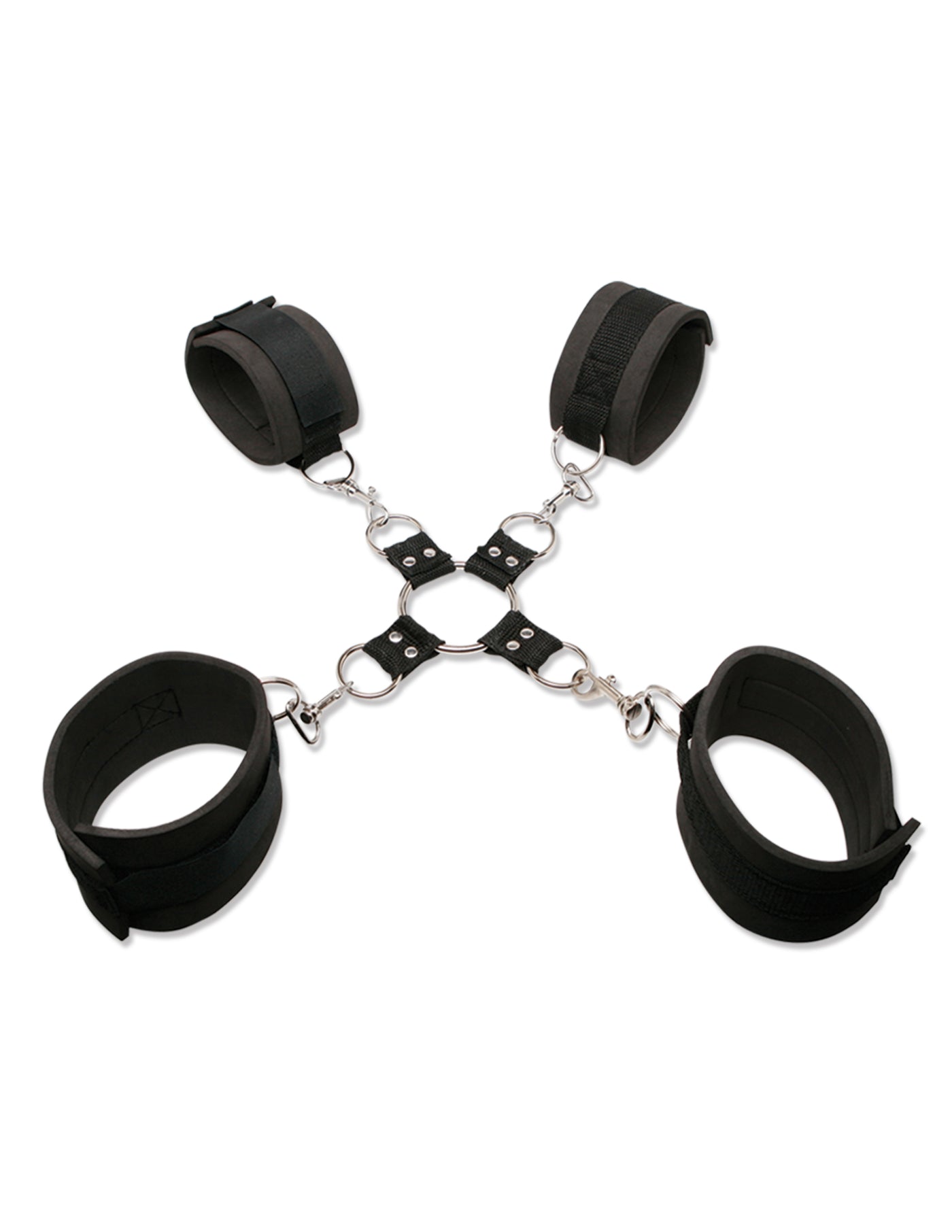 Fetish Fantasy Series Extreme Hog-Tie Kit - Black