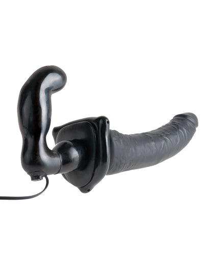 Fetish Fantasy Series Deluxe Vibrating Penetrix Strap-On - Black