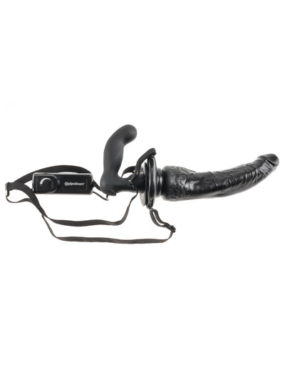 Fetish Fantasy Series Deluxe Vibrating Penetrix Strap-On - Black