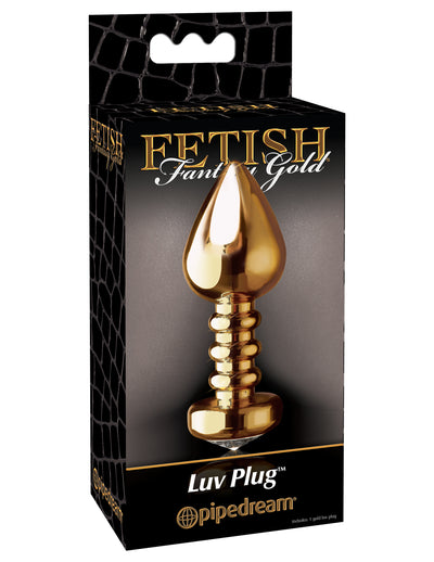 Fetish Fantasy Gold Luv Plug - Gold