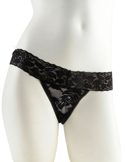 Fetish Fantasy Series Hanky Spank Me Plus Size Vibrating Panties - Black