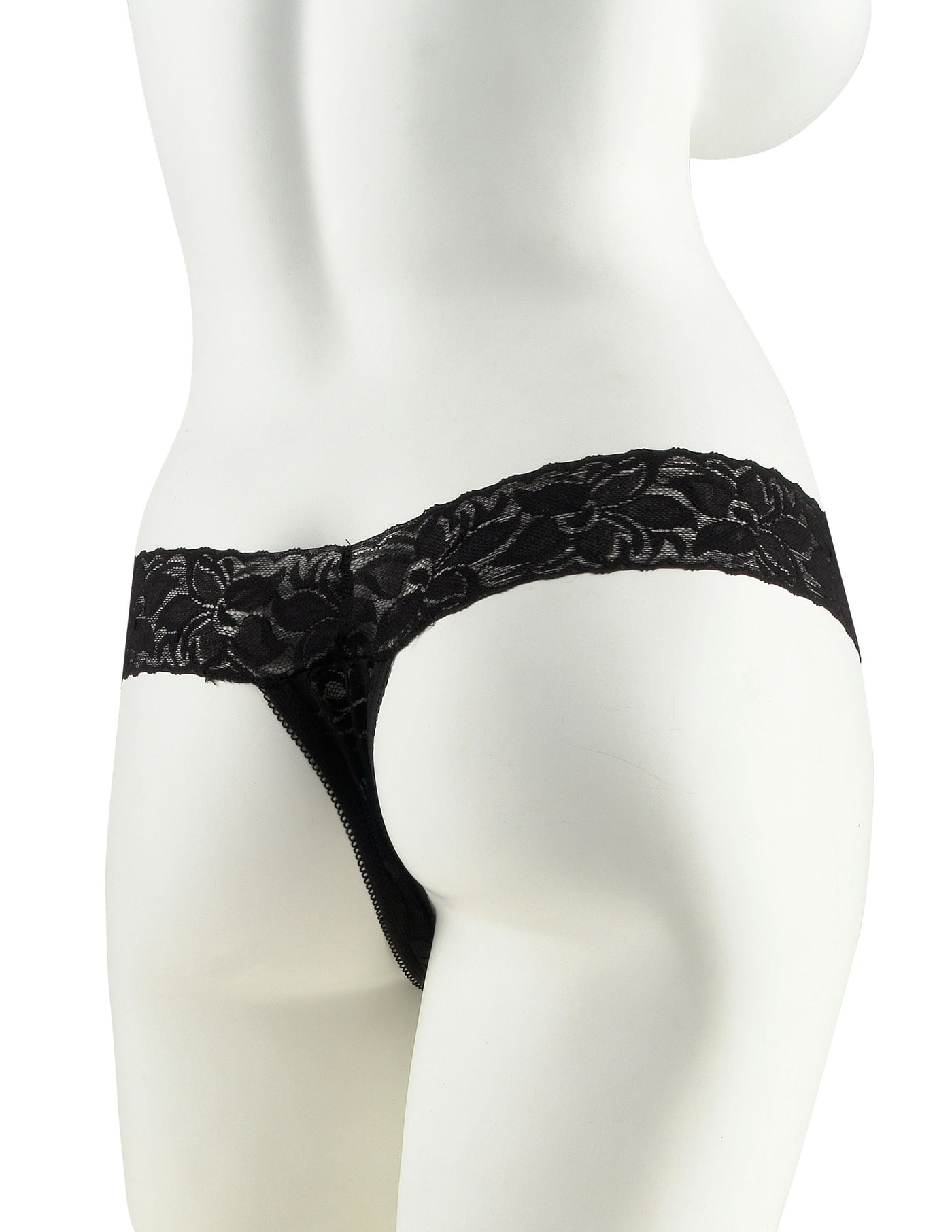 Fetish Fantasy Series Hanky Spank Me Plus Size Vibrating Panties - Black