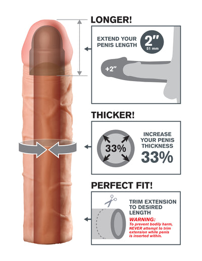 Fantasy X-tensions Perfect 2" Extension - Light