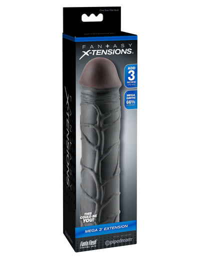 Fantasy X-tensions Mega 3" Extension - Black