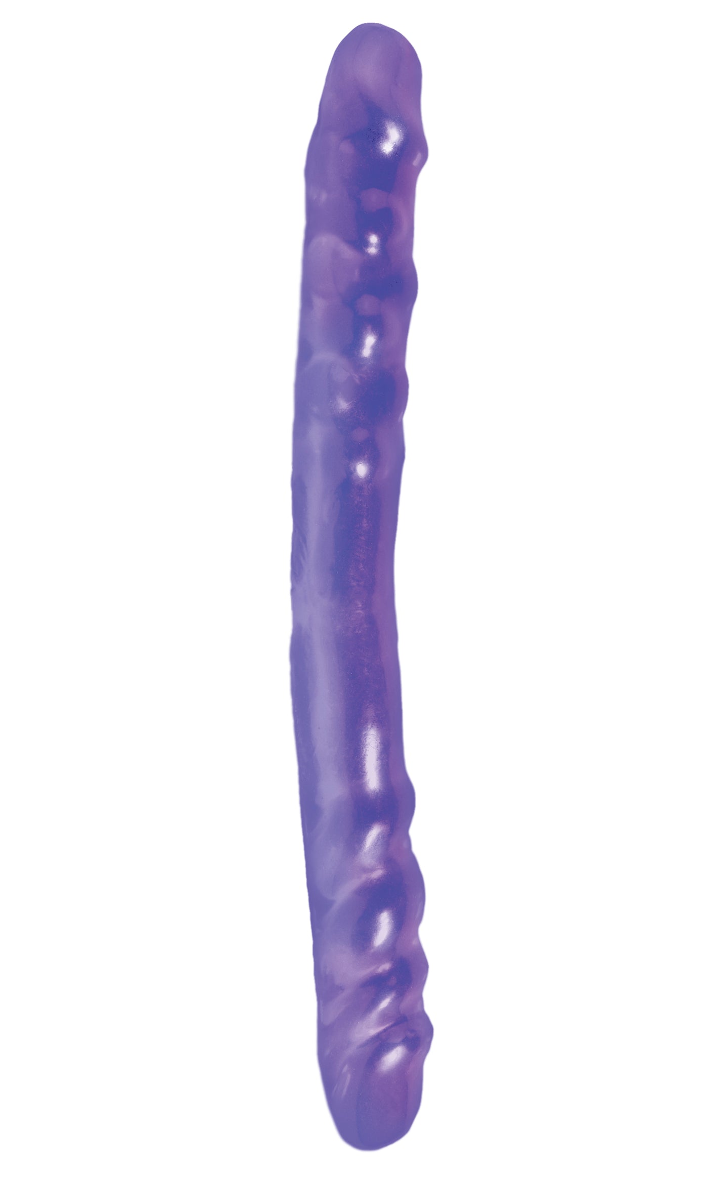 Basix Rubber Works 16" Double Dong - Purple